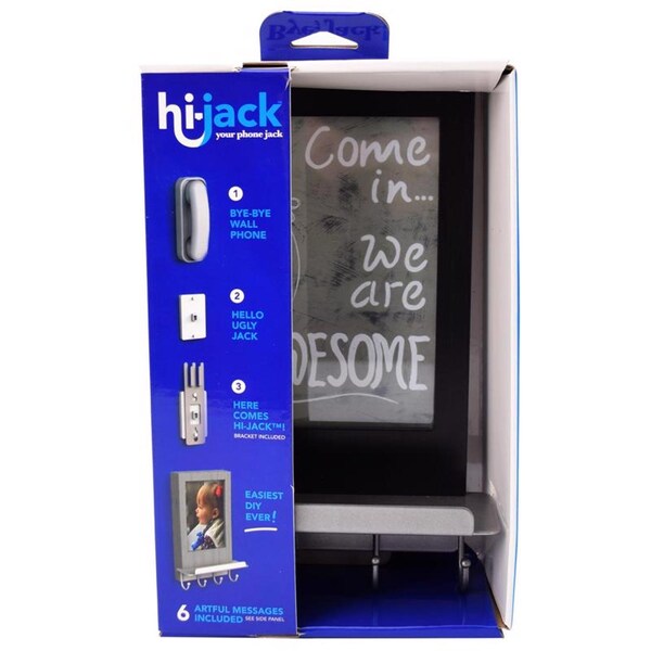 Hi-Jack Hi-Jack 9.5 in. H X 6 in. W X 3 in. L Bronze Metal/Wood Decor/Frame/Key Holder 213 - main